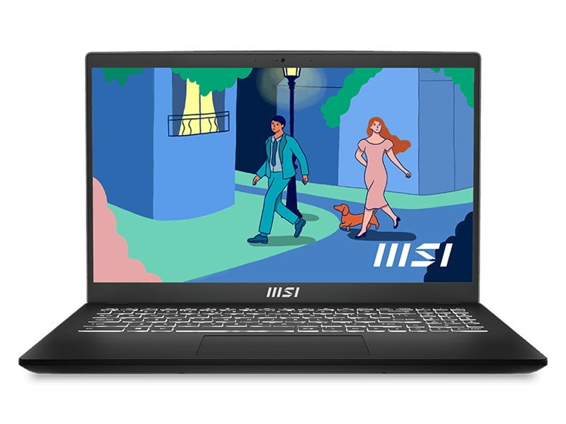 MSI Modern 15 B12M 628VN | Intel&#174; Alder Lake Core™ i5 _ 1235U | 16GB | 512GB SSD PCIe | Intel&#174; Iris&#174; Xe Graphics | Win 11 | 15.6 inch Full HD IPS | LED KEY | 1123F